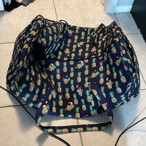 Large Vera Bradley duffel bag